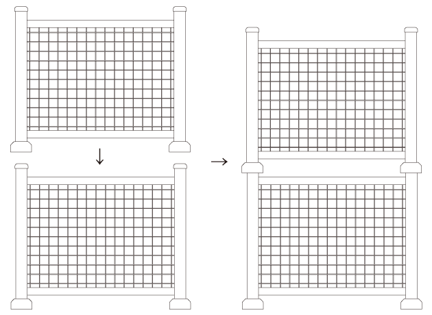 パレット脚、パレット脚用フタ 図1